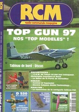 RCM N°194 PLAN : PLANEUR DILEMME / D 520 / TOP GUN 97 / GNAT ROBBE / PATHFINDER