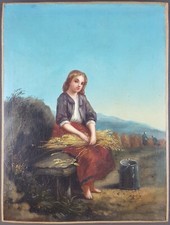 Ancien Tableau "La
