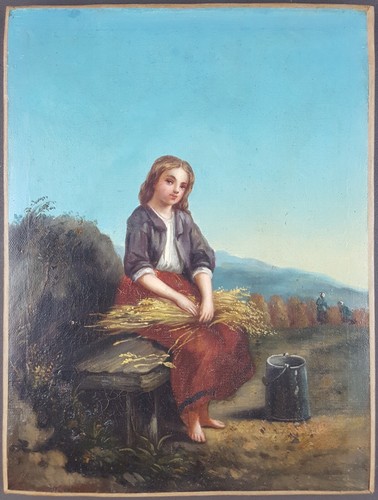 Ancien tableau la - ancien, "la