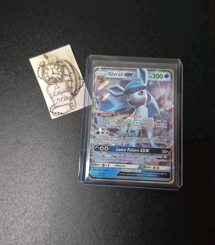 Carte pokémon jcc givrali - givrali, gx
