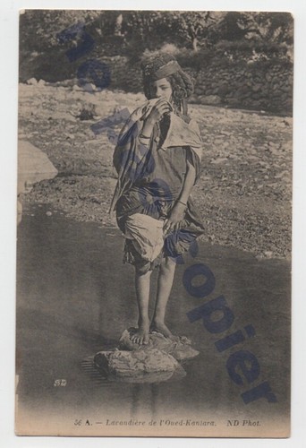 Lavandière oued kantara - l'oued,