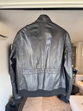 Blouson cuir agneau style