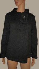 * DES PETITS HAUTS *- Gilet noir Taille 2