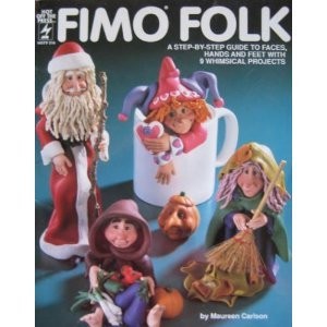 Fimo folk mint - fimo, **mint