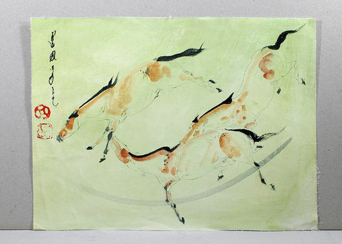 Mongolie peinture sur toile - mongolie, !