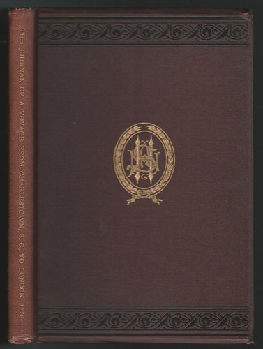 Wells journal voyage - journal,