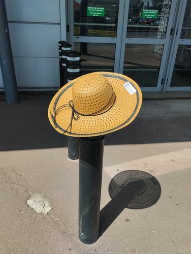 Chapeau soleil paille - de,