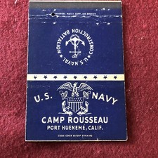 WW2 US NAVY CAMP ROUSSEAU