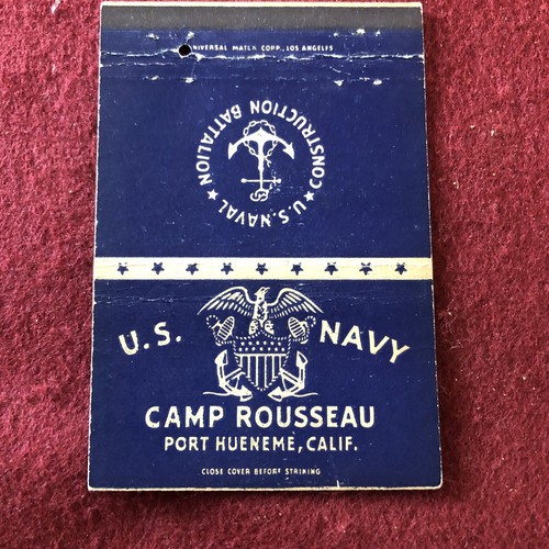 Ww2 navy camp rousseau - navy,