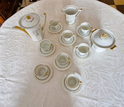 Service café porcelaine - en,