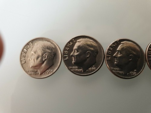 Usa one dime lot monnaies - usa,