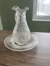 Ancien pichet en cristal de