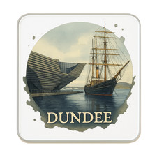 Aimant pour réfrigérateur Dundee, Écosse au Royaume-Uni : joli cadeau souveni...