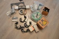 Kit complet d'adaptateurs / inverseurs DMX, câbles DMX, 4 crochets Robert Juliat