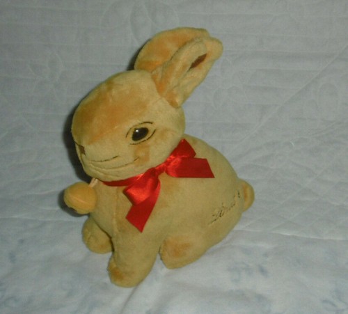 Magnifique peluche lapin lindt - magnifique,