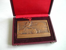 Plaque Bronze art déco