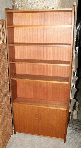 Meuble biblioteque bois massif - biblioteque,