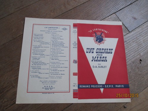 Couverture seule originale - seule, le