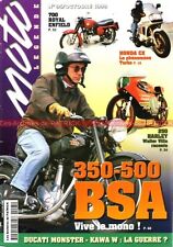 MOTO LEGENDE  95 HONDA CX 500 Turbo BSA 350 B31 B33 TERROT RGST AERMACCHI 250 HD