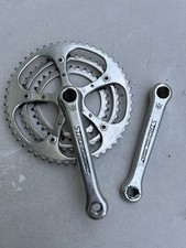 Stronglight 107 pédalier crankset Triple 170mm 14x125 52/42/32 Peugeot Gitane