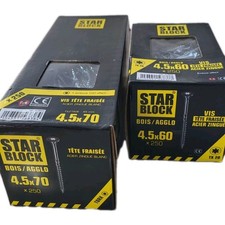 500 vis a bois 4,5x60- 4,5x70