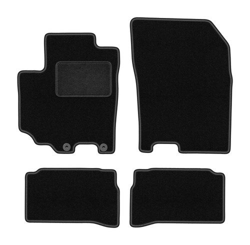Tapis sol velours - velours, noir