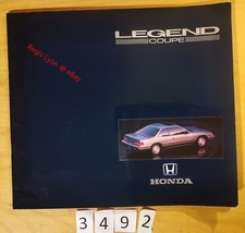 HONDA LEGEND COUPE Prospectus Fr 30 pages 1988?