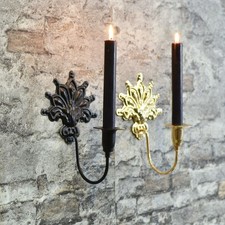 Bougeoir mural applique