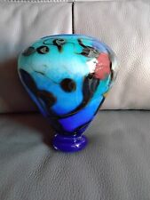 Vase Aconito 1994 Biot Verrerie