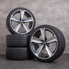 Audi RS4 RS5 Jantes 20 pouces B9 8W F5 Sommerrder 8W0601025CS Peak noir mat
