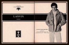 1967 Lanvin Men's Astrakan Fur
