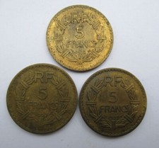 RARE LOT 3 PIECES MONNAIE