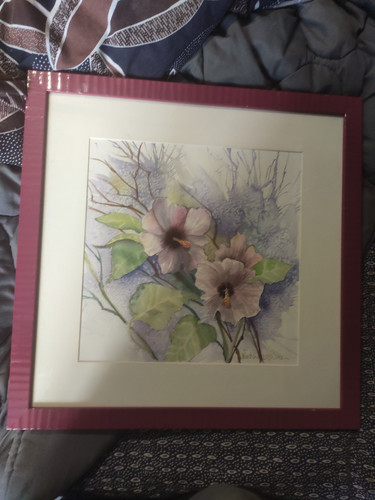 Ancien tableau huile - huile, sur