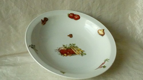 Plat creux porcelaine - plat, en