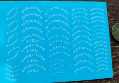 Decalcomanie decals ancien wrc - decals,