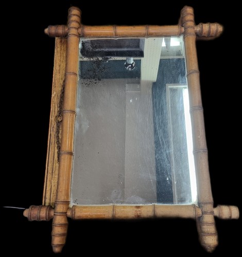 Miroir bambou 60cm l - en, h