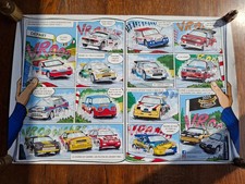 Affiche Rallycross Legends Show 2025 / Poster Rallye 205 Turbo 16 R5 BMW Lancia