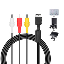 Câble vidéo AV pour Playstation 1 2 3 PSX PS1 PS2 PS3 TV
