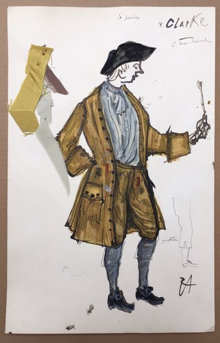 Dessin maquette costume - dessin,
