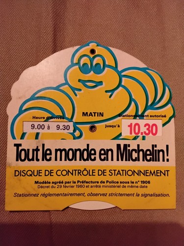 Michelin bibendum disque - michelin,