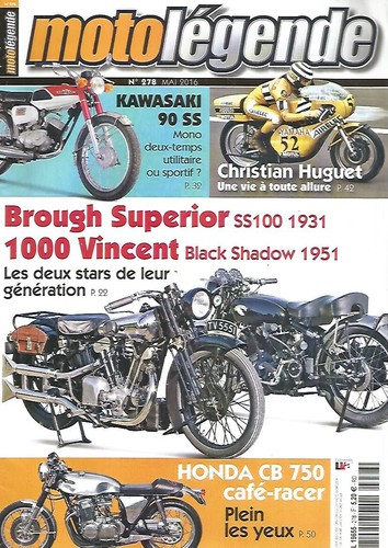 Moto legende 278 - moto, brough