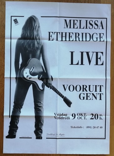 Melissa etheridge affiche - melissa,