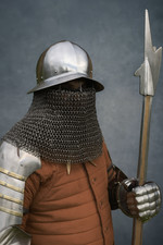 Casque d'armure espagnole en