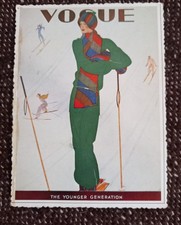 Vogue Art Deco Cover Card –