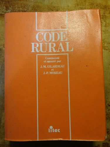 Code rural commenté - rural, et