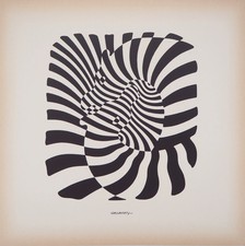 Victor VASARELY : Couple de