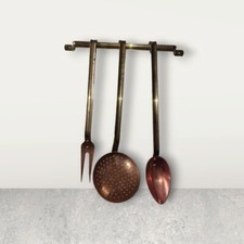 Couverts de service en cuivre