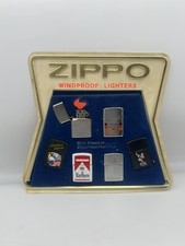 Zippo rare présentoir de 6 - -,