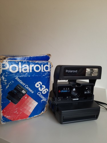 Vintage polaroid 636 gros plan - vintage,