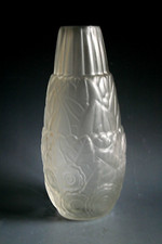 VASE EN VERRE ART DECO ANDRE